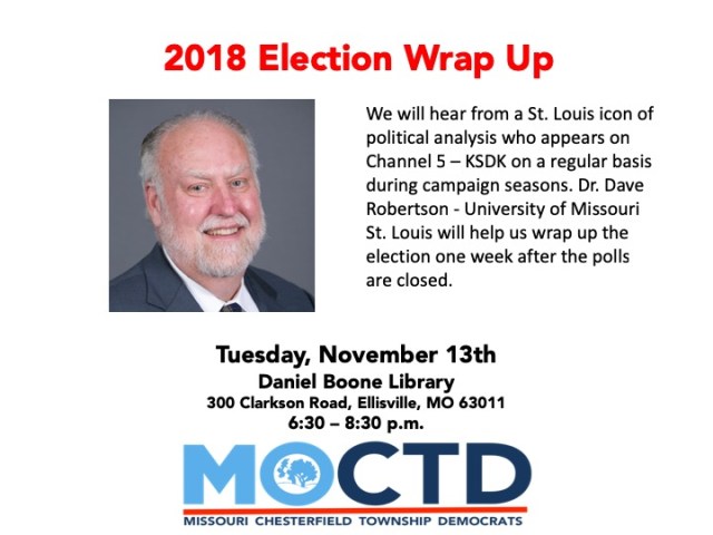 Nov 2018 Monthly Meeting - Election Wrap Up