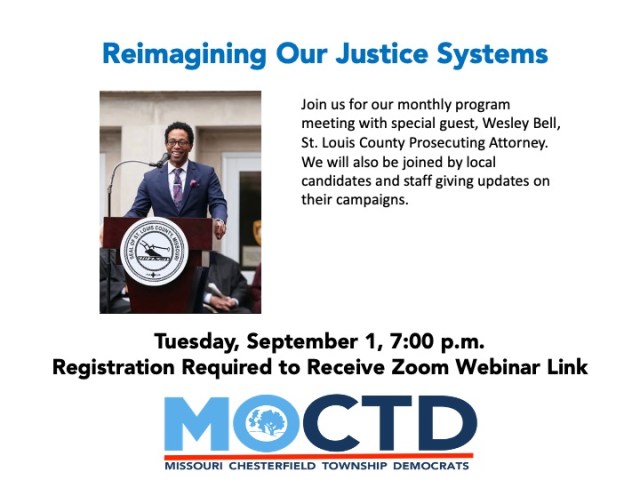 September 2020 Meeting 1 - Wesley Bell